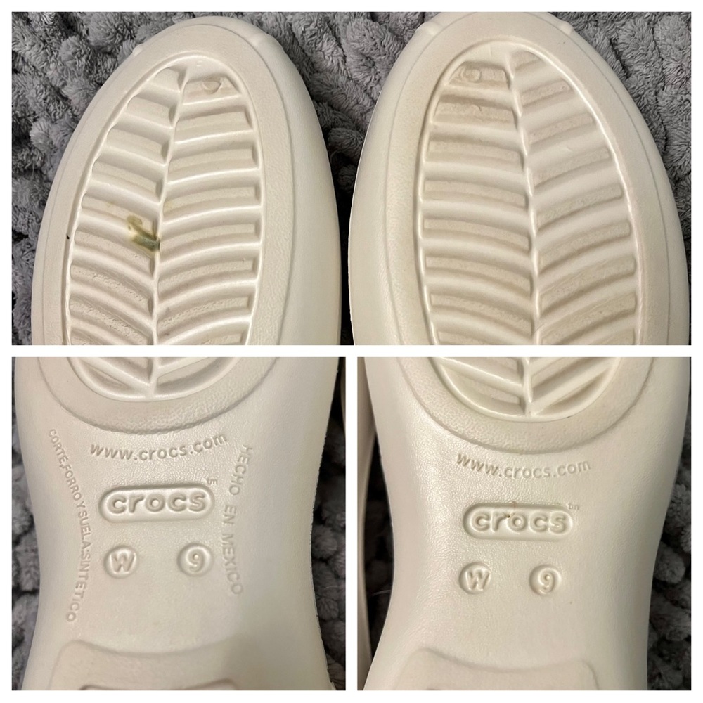 CROCS Cream Flats - Picture 10 of 10